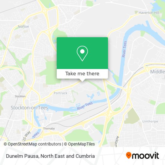 Dunelm Pausa map