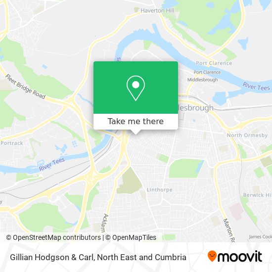 Gillian Hodgson & Carl map