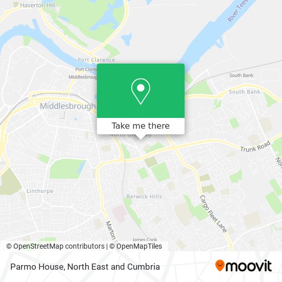 Parmo House map