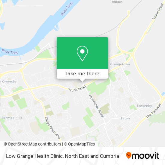 Low Grange Health Clinic map