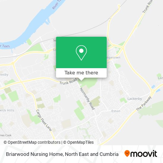 Briarwood Nursing Home map