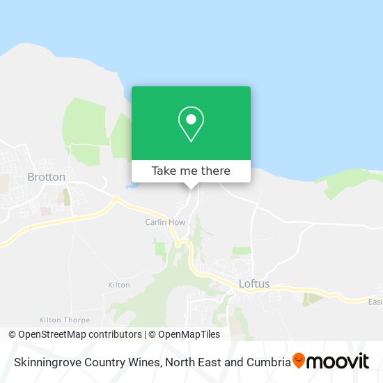 Skinningrove Country Wines map