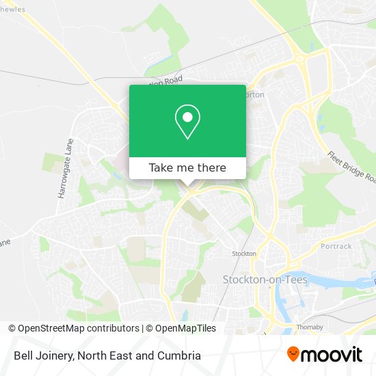 Bell Joinery map