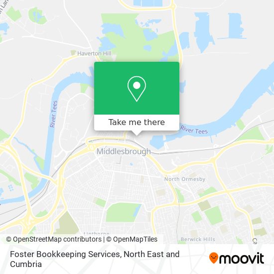 Foster Bookkeeping Services map