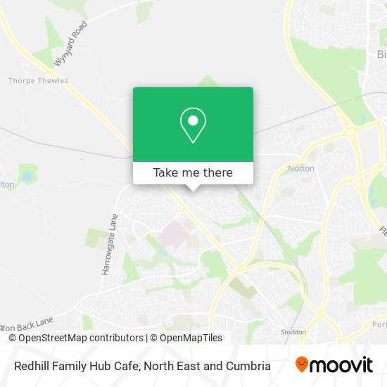 Redhill Family Hub Cafe map