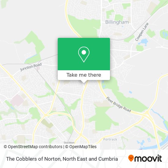 The Cobblers of Norton map