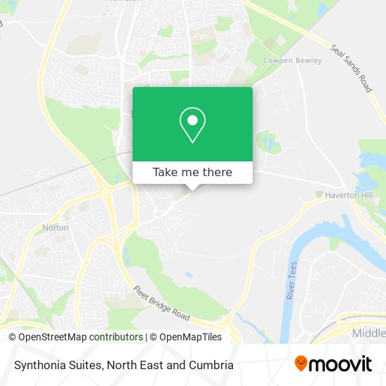 Synthonia Suites map