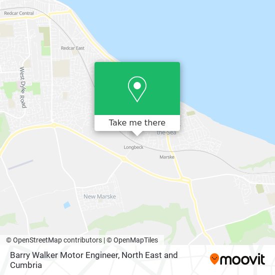 Barry Walker Motor Engineer map