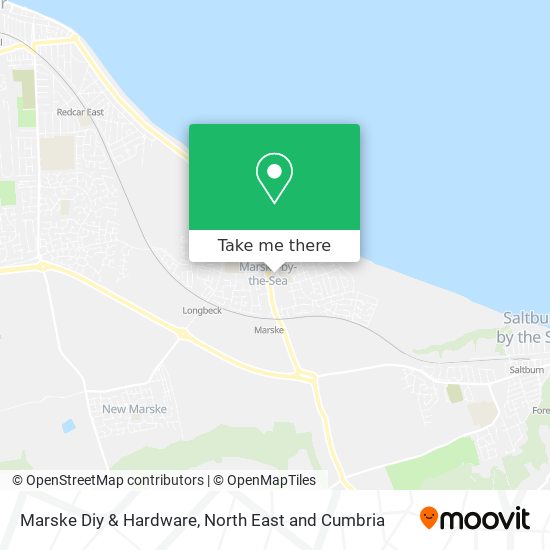 Marske Diy & Hardware map