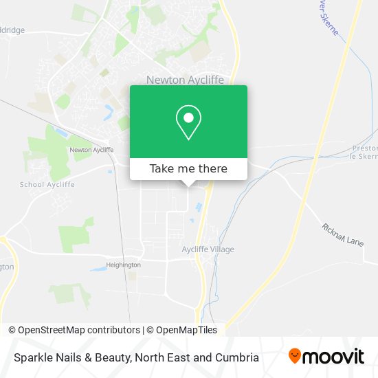 Sparkle Nails & Beauty map