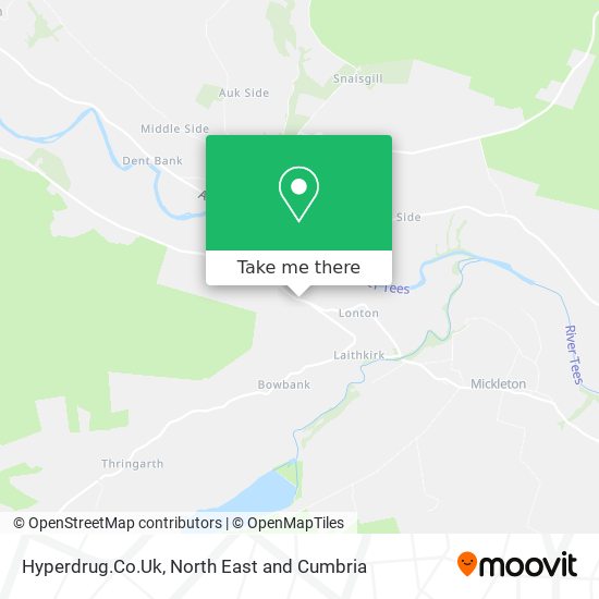 Hyperdrug.Co.Uk map