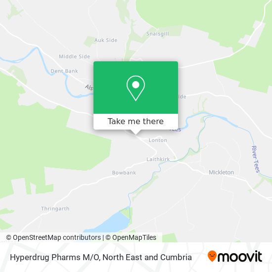 Hyperdrug Pharms M/O map