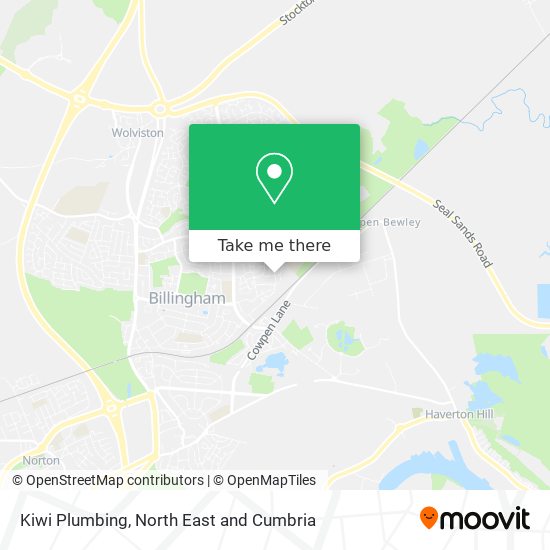 Kiwi Plumbing map