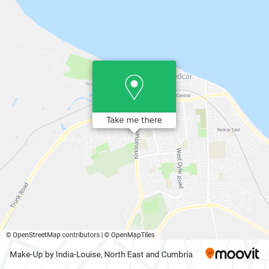 Make-Up by India-Louise map