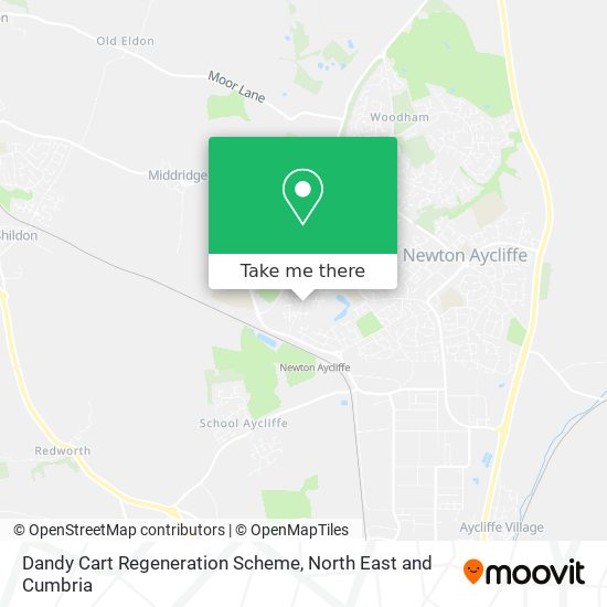 Dandy Cart Regeneration Scheme map