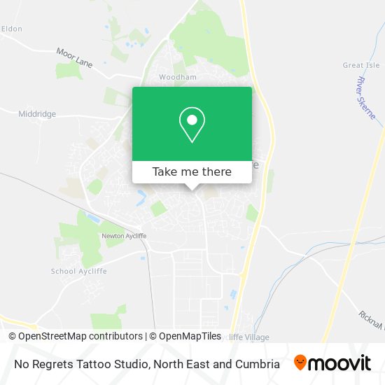 No Regrets Tattoo Studio map
