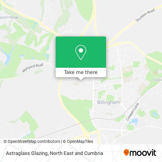 Astraglass Glazing map