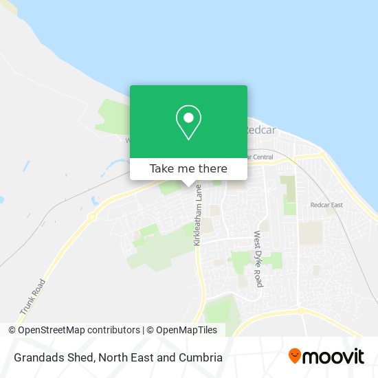 Grandads Shed map