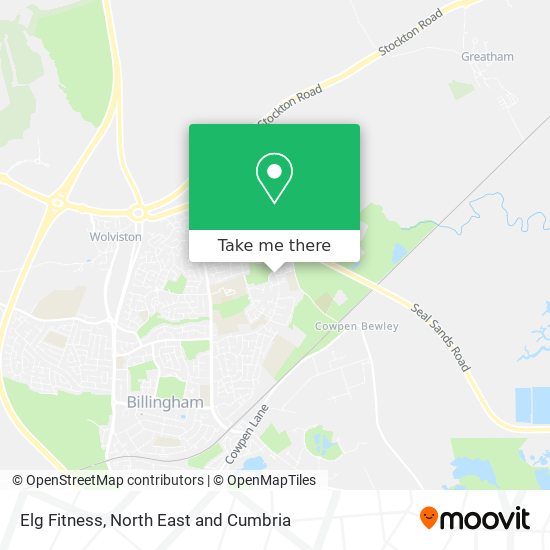 Elg Fitness map