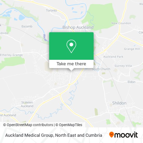 Auckland Medical Group map