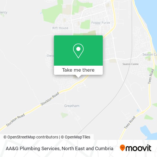 AA&G Plumbing Services map