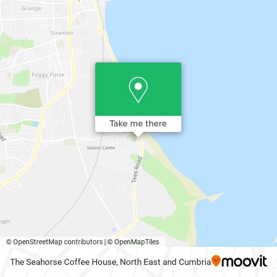 The Seahorse Coffee House map