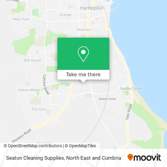 Seaton Cleaning Supplies map