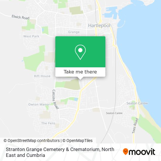 Stranton Grange Cemetery & Crematorium map