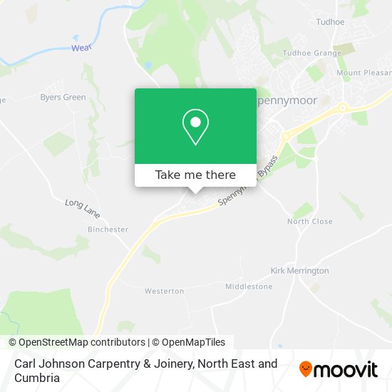 Carl Johnson Carpentry & Joinery map
