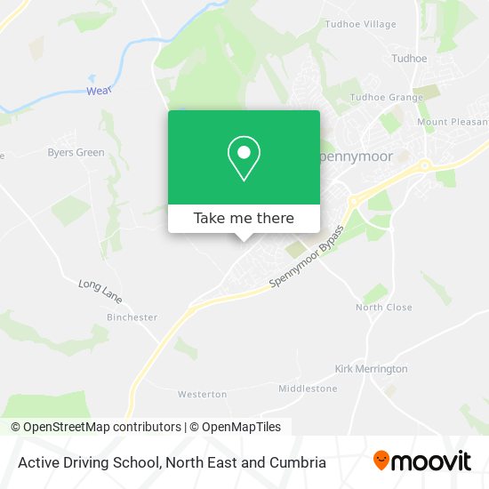 Active Driving School map