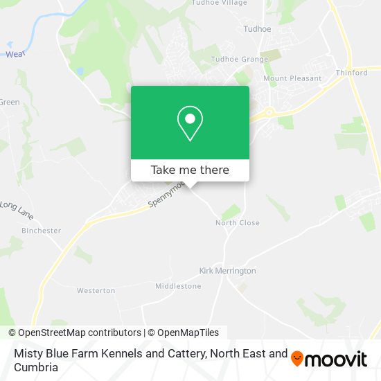 Misty Blue Farm Kennels and Cattery map