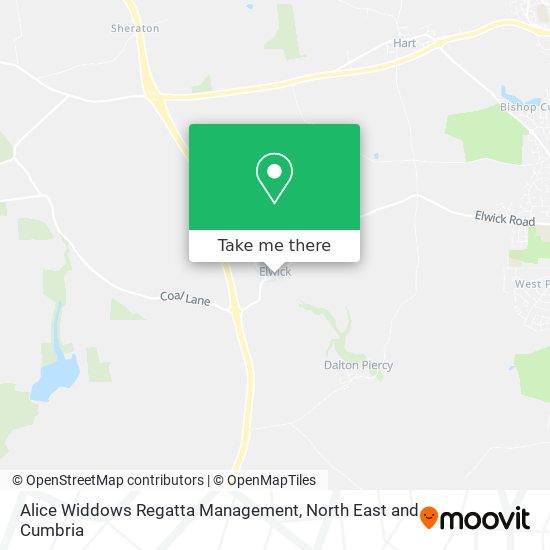 Alice Widdows Regatta Management map