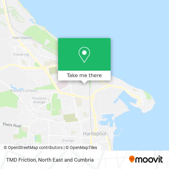 TMD Friction map