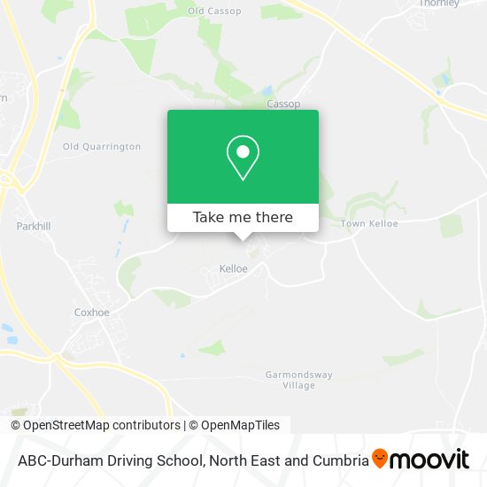 ABC-Durham Driving School map