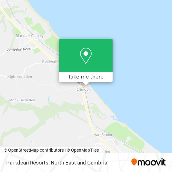 Parkdean Resorts map