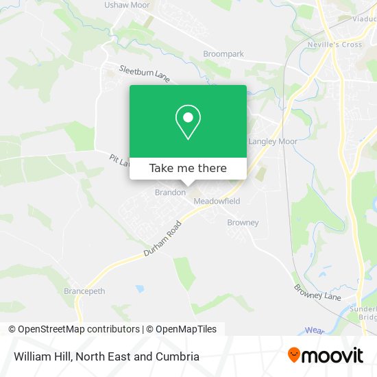 William Hill map