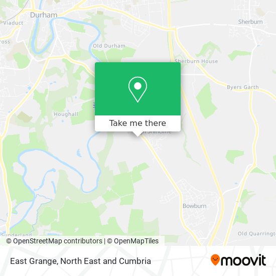 East Grange map