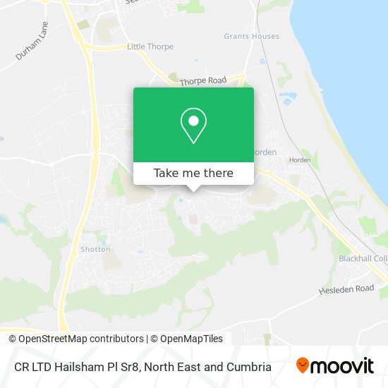 CR LTD Hailsham Pl Sr8 map