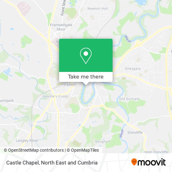 Castle Chapel map
