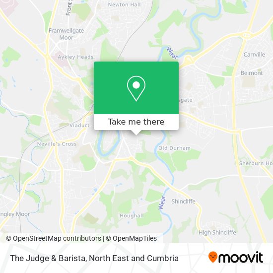 The Judge & Barista map