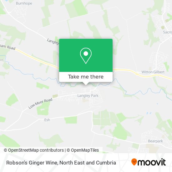 Robson's Ginger Wine map