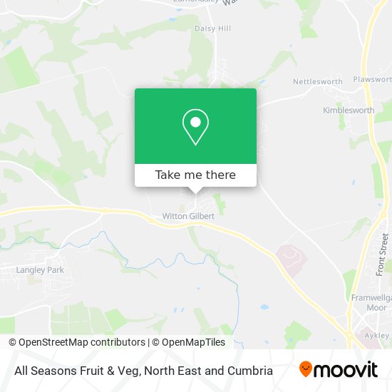 All Seasons Fruit & Veg map