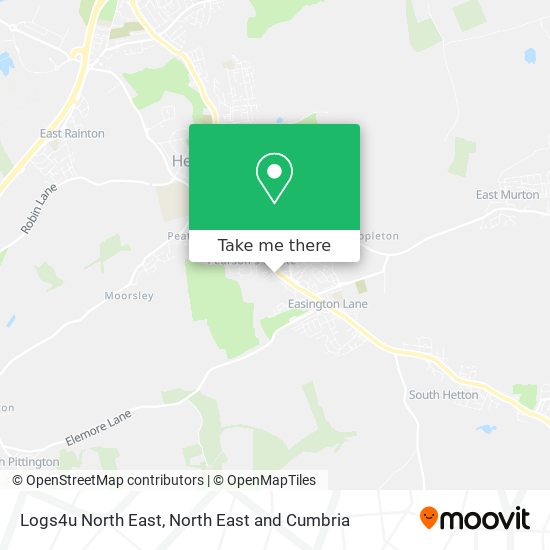 Logs4u North East map