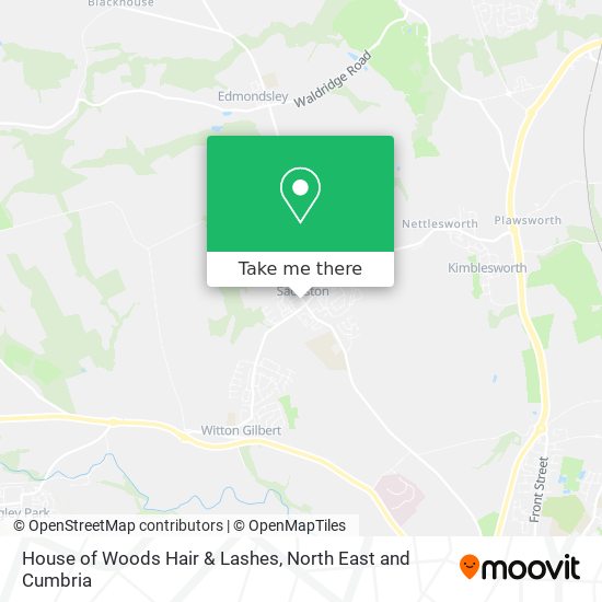 House of Woods Hair & Lashes map
