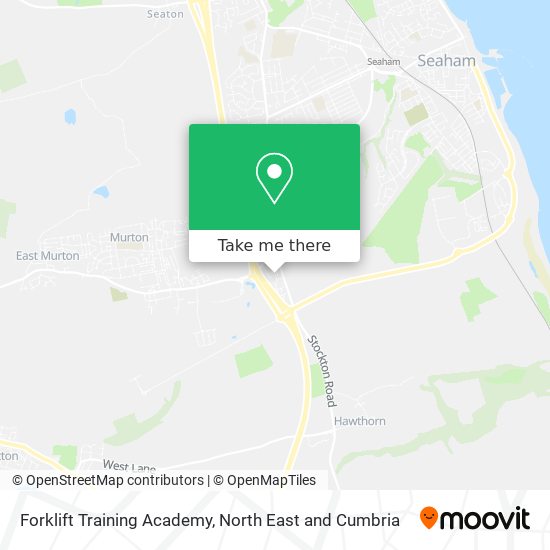 Forklift Training Academy map
