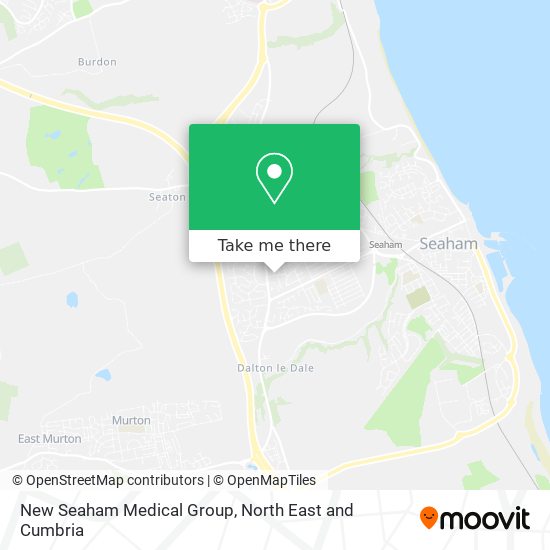 New Seaham Medical Group map