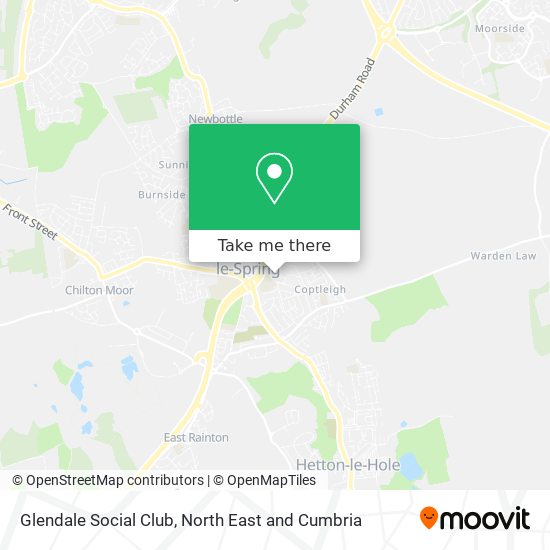 Glendale Social Club map