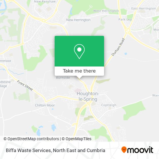 Biffa Waste Services map