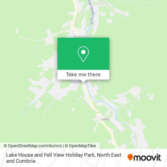 Lake House and Fell View Holiday Park map