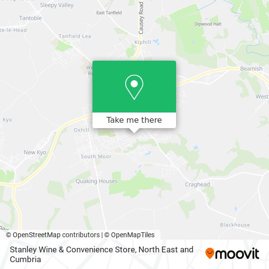 Stanley Wine & Convenience Store map